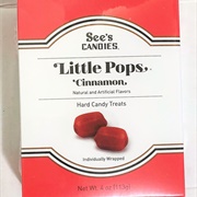 See's Little Pops Cinnamon