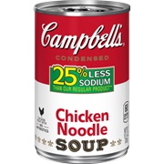 Chicken Noodle Soup 25% Less Sodium