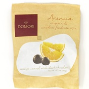 Domori Coated Orange Cubes