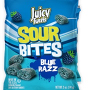 Juicy Twists Blue Razz Sour Bite