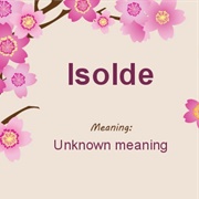 Isolde
