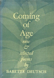 Coming of Age (Babette Deutsch)