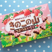 Meiji Mushroom Strawberry