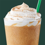 Pumpkin Spice Frappuccino