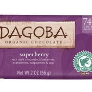 Dagoba Superberry Dark Chocolate