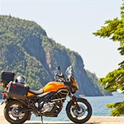 Motorbike Around Lake Superior (ON)