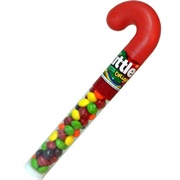 Skittles Candy Cane