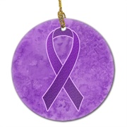 Cancer Survivor Ribbon Ornament