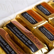 Fran's Gold Bars and Gold Bites