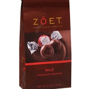 Zoet Milk Chocolate Truffles