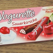 Ferrero Yogurette Sour Cherry W/ Marzipan