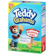 Teddy Grahams Birthday Cake