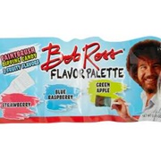 Bob Ross Flavor Palette Paintbrush Dipping Candy