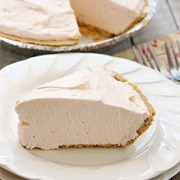 No Bake Peach Cheesecake