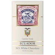 Letterpress White Chocolate Camino Verde