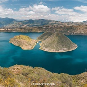 Cuicocha Lagoon, Ecuador