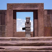 Tiwanaku. La Paz Department, Bolivia