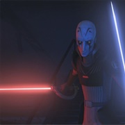 Kanan Jarrus and Ezra Bridger vs. the Grand Inquisitor