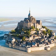 Climb Mont St-Michel, France