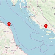 Croatia and Italy (Ferry)