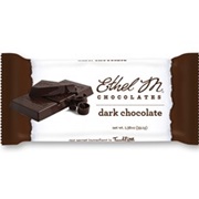 Ethel M Dark Chocolate Bar