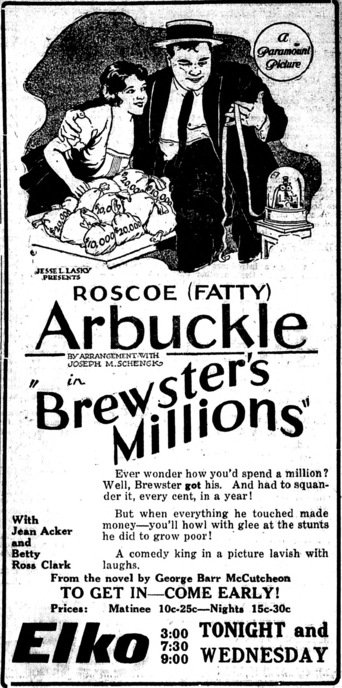 Brewster&#39;s Millions (1921)
