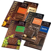 Godiva Chocolate Squares
