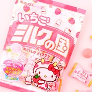 Kasugai Hello Kitty Strawberry Milk Candy (Japan)
