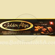 Golden Alps 74% Dark Chocolate With Almonds