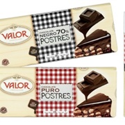 Valor Postres 70% Chocolate Negro