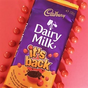 Dairy Milk It&#39;s Back Jaffa Chocolate