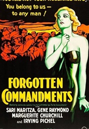 Forgotten Commandments (1932)