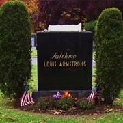 Louis Armstrong's Gravesite, New York
