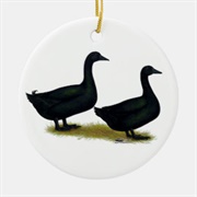 Black Duck Ornament