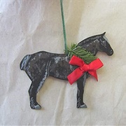 Australian Draught Horse Ornament