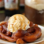 Deep Fried Root Beer Float