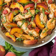 Balsamic Peach Chicken
