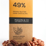 Mason & Co 49% Peanut Butter Dark Chocolate