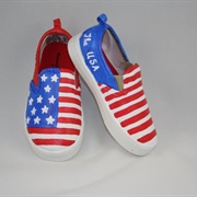 Make American Flag Shoes