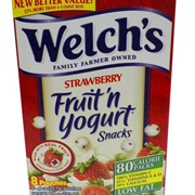 Welch's Fruit 'N Yogurt Snacks Strawberry