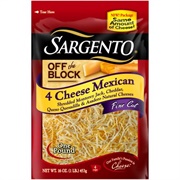 4 Cheese Mexican Blend Shredded Cheese