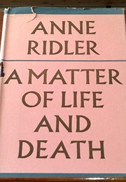 A Matter of Life and Death (Anne Ridler,)