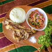 Ugali Nyama Choma Na Kachumbari