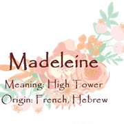 Madeleine