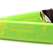 Teuscher Lemon Chocolate Bar