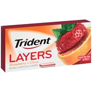 Trident Layers Strawberry+ Citrus