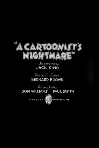 A Cartoonist's Nightmare (1935)