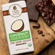 Taza Stone Coconut Crunch Chocolate Bar