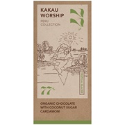 Kakau Worship 77% Coconut Sugar Cardamom