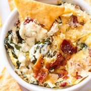 Roasted Garlic and Bacon Spinach Dip